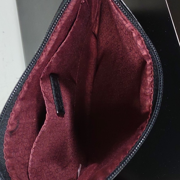 Lodis Pebbled Leather "Emily" Convertible Crossbody/Clutch Bag - Picture 8 of 10